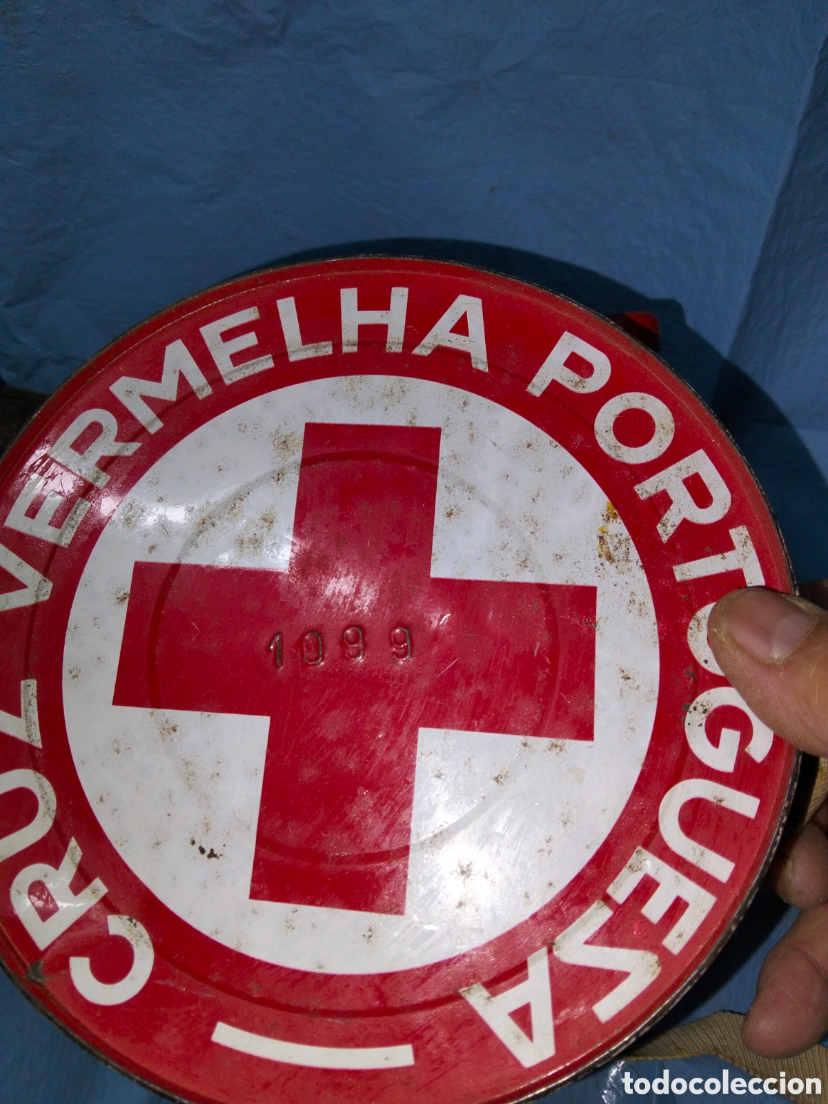 Antig&uuml;edades: ANTIGUA HUCHA CRUZ ROJA - Foto 3