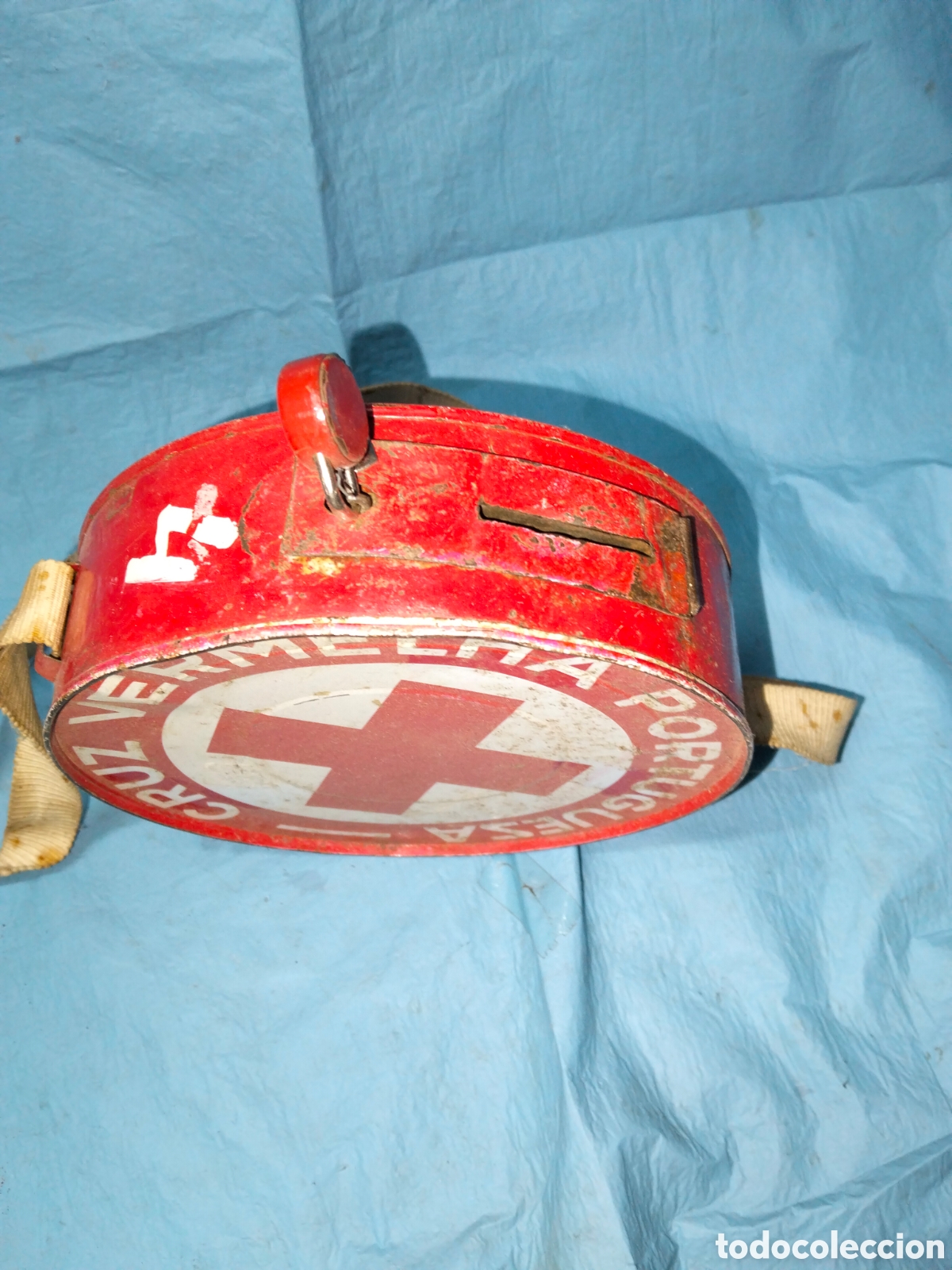 Antig&uuml;edades: ANTIGUA HUCHA CRUZ ROJA - Foto 7