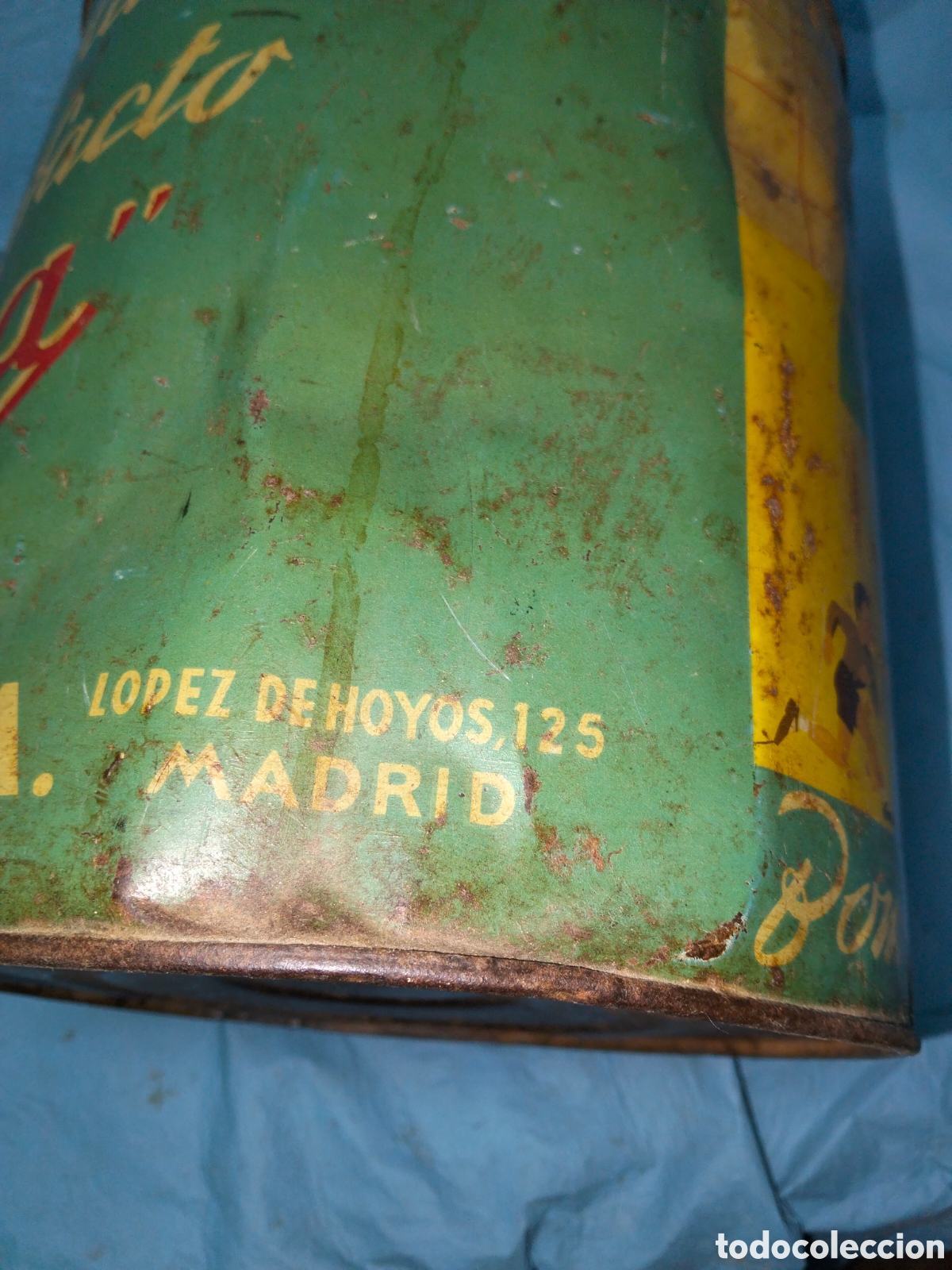 Antig&uuml;edades: ANTIGUA LATA DE CAFE COLUMBA - Foto 7