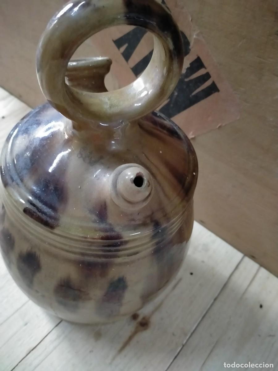 Antig&uuml;edades: Botijo esmaltado 27 cm alto - Foto 3