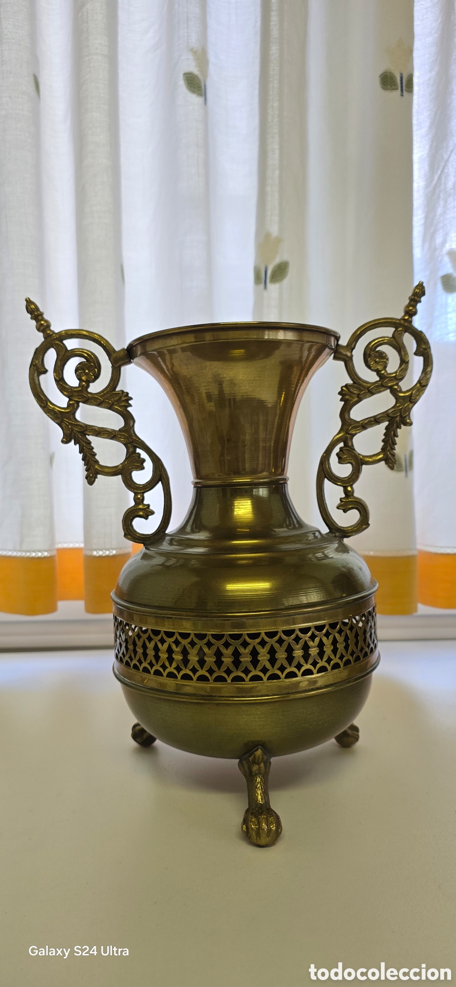 Antig&uuml;edades: Lote de lat&oacute;n y bronce - Foto 5