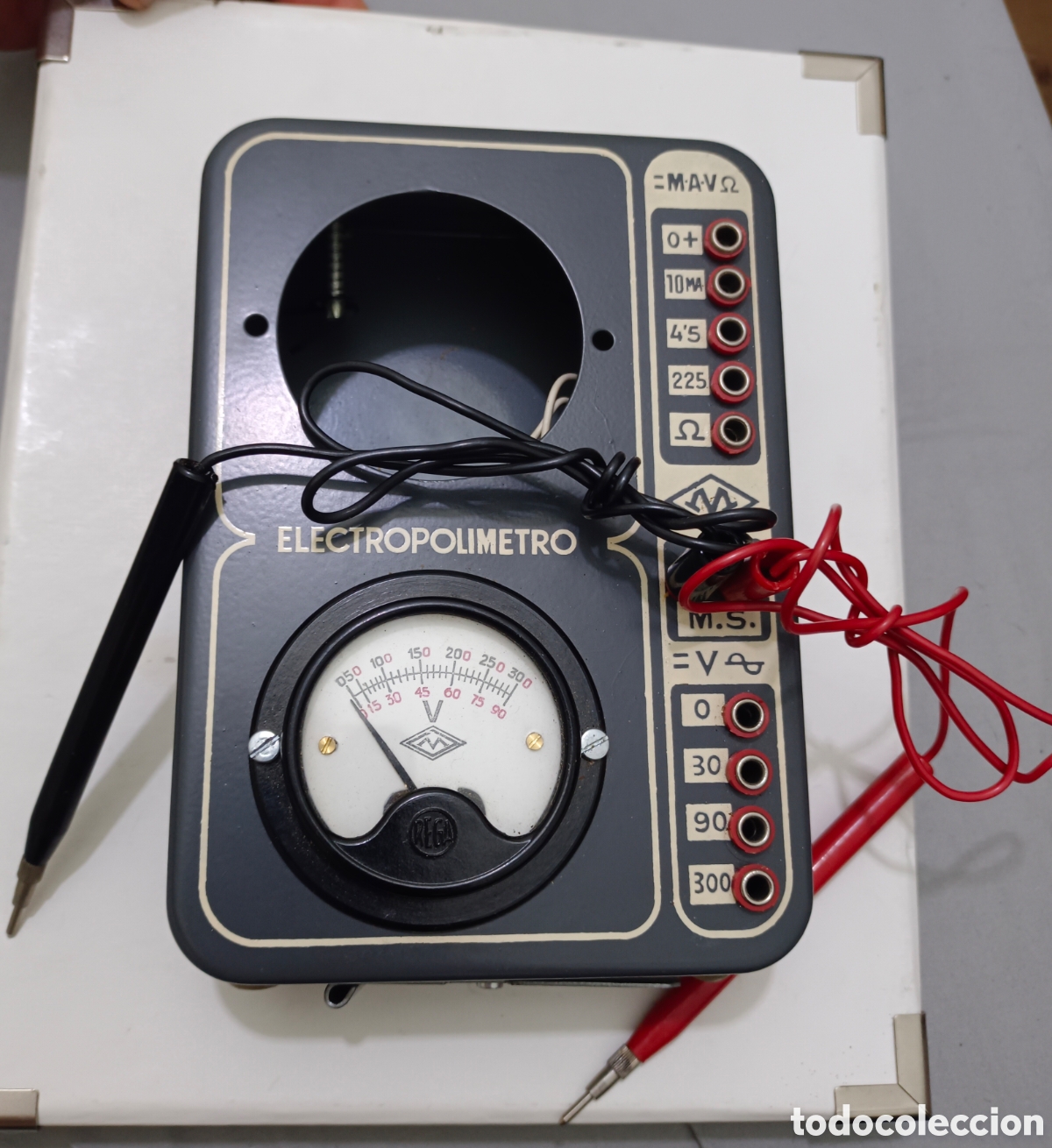Antig&uuml;edades: Antiguo electropolimetro marca rega a&ntilde;o 1966 como nuevo