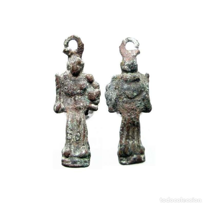 Antig&uuml;edades: San Antonio, medalla figurada, siglo XVIII. 931-M