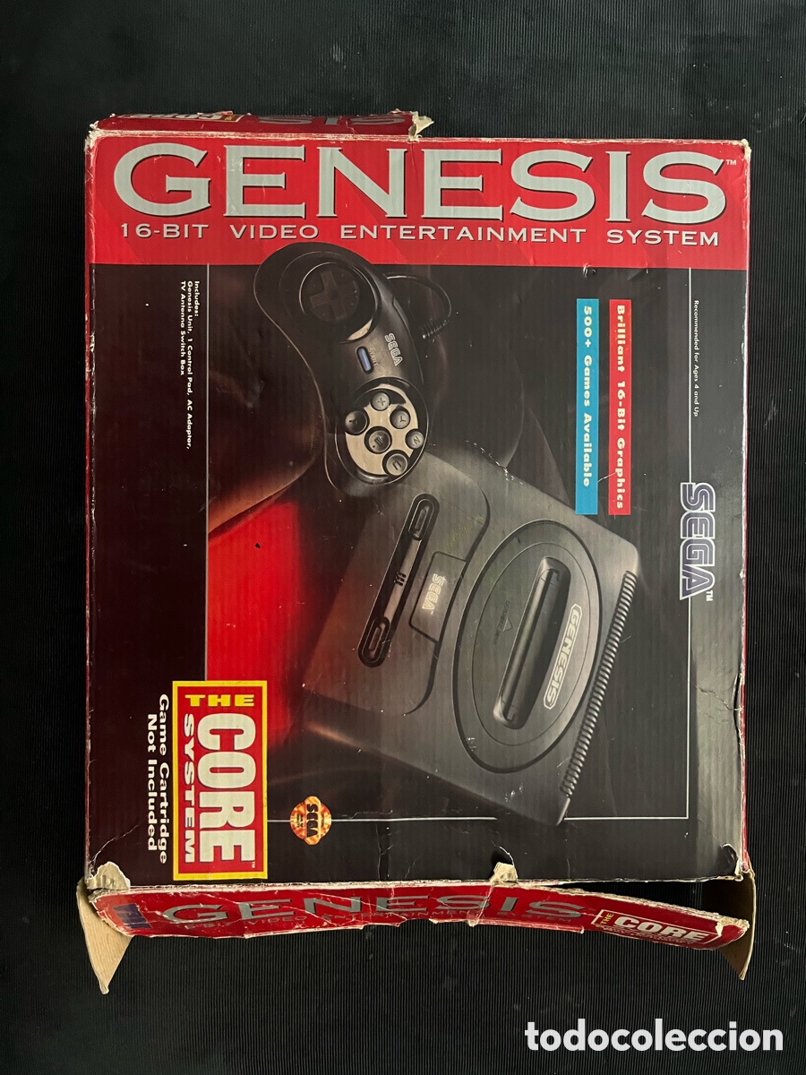 Antig&uuml;edades: Sega g&eacute;nesis en perfecto estado