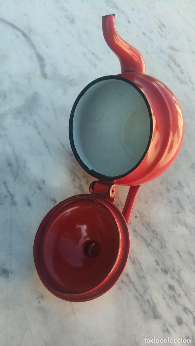 Antig&uuml;edades: Th&eacute;i&egrave;re boule t&ocirc;le &eacute;maill&eacute;e 75 cl - Foto 3