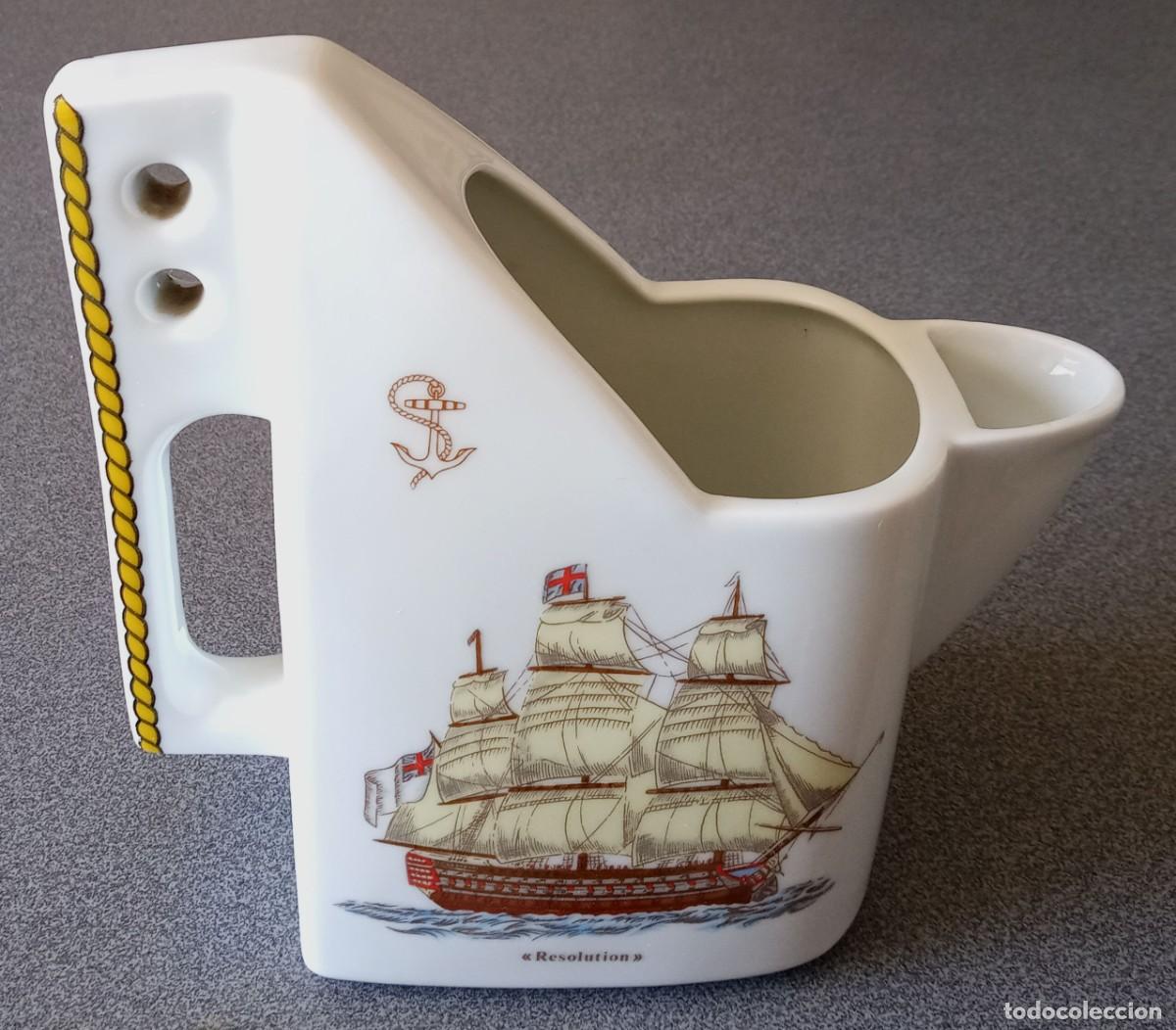 Antig&uuml;edades: Jarra whisky porcelana Guillen