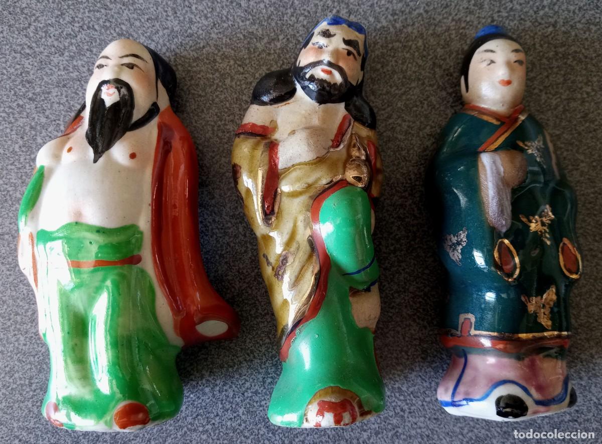 Antig&uuml;edades: Lote Budas porcelana - Foto 2
