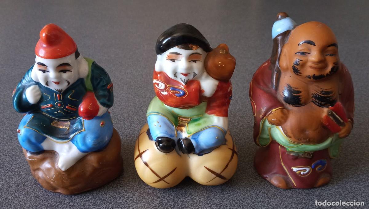 Antig&uuml;edades: Lote Budas porcelana - Foto 1