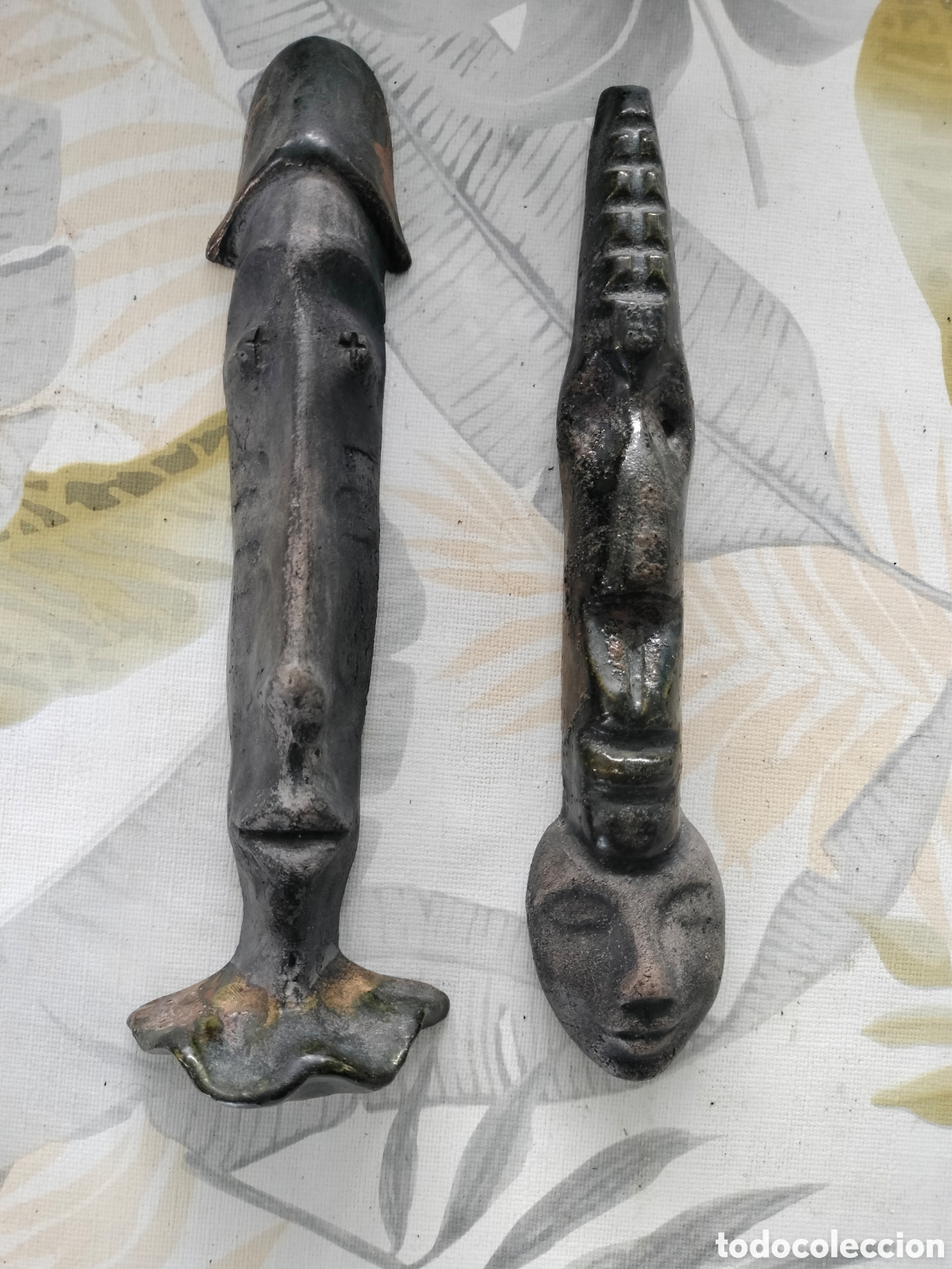 Antig&uuml;edades: objetos rituales antiguos realizados en terracota