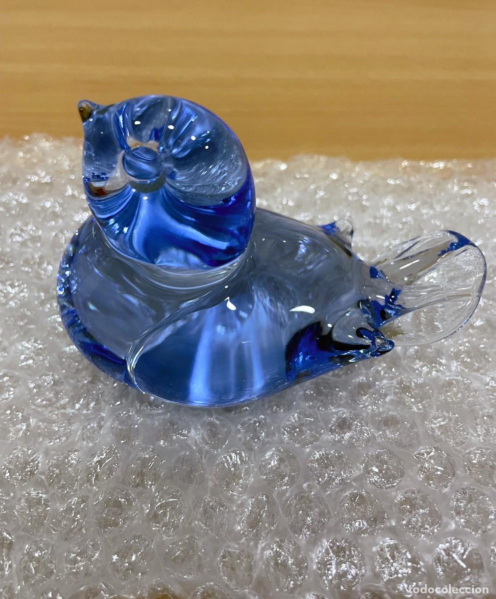 Antig&uuml;edades: FIGURA VINTAGE DE CRISTAL DE MURANO SERIE AVES - P&Aacute;JARO