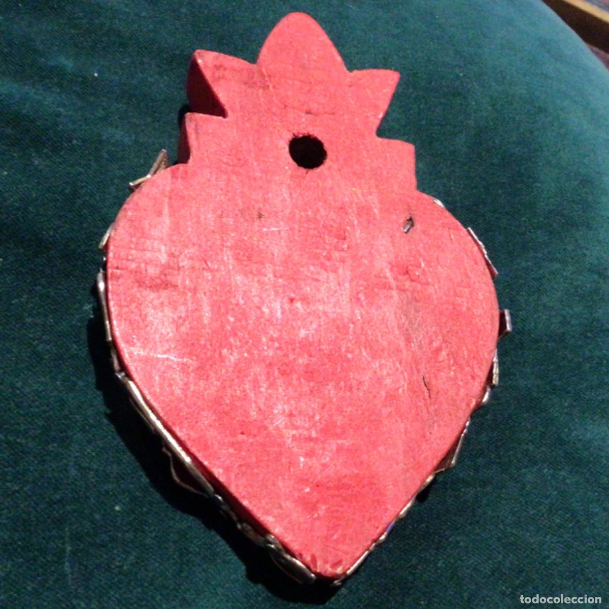 Antig&uuml;edades: Coraz&oacute;n mejicano con Milagritos - Foto 5