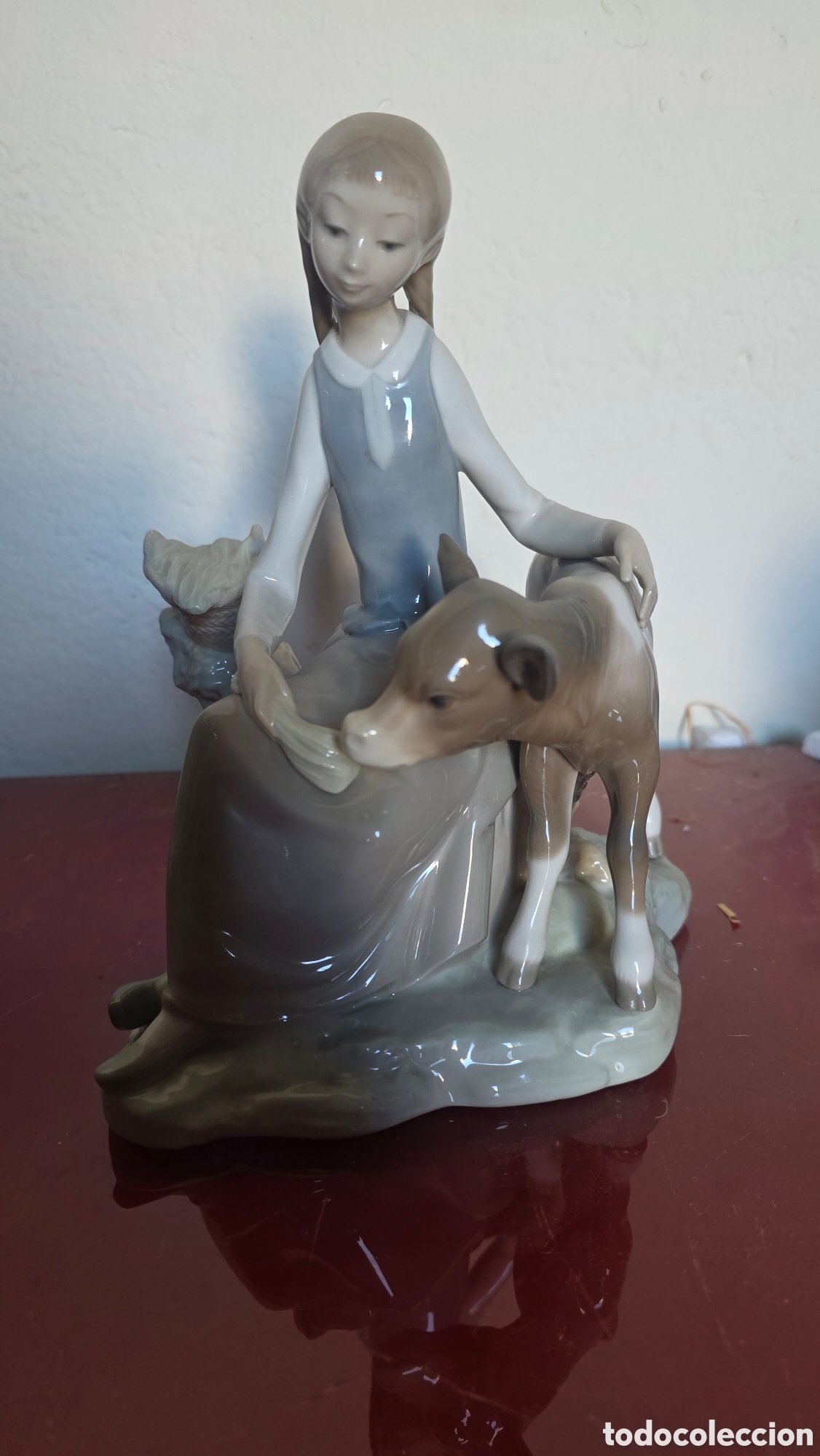 Antig&uuml;edades: Figura porcelana lladro