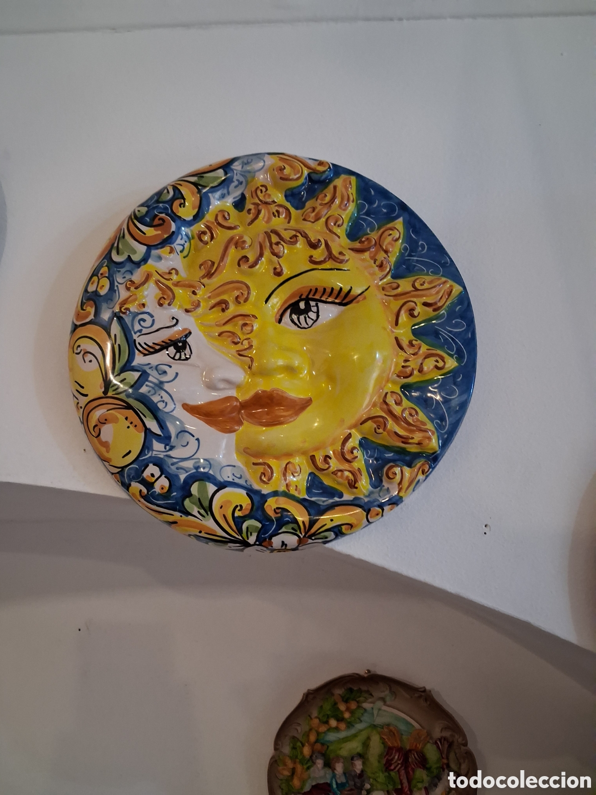 Antig&uuml;edades: Disco ceramica per appendere