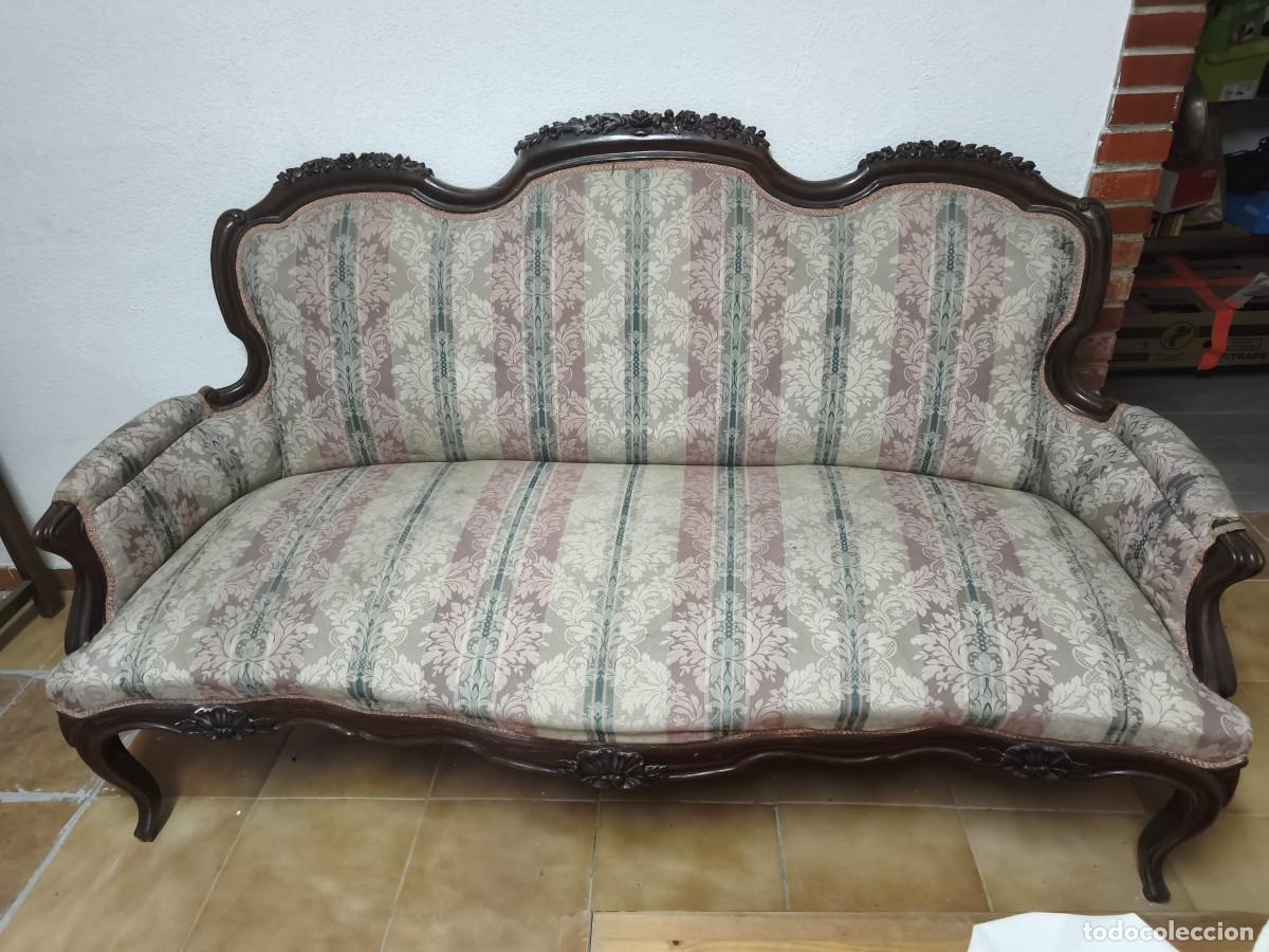 Antig&uuml;edades: Sofa antiguo .uy bonito - Foto 1