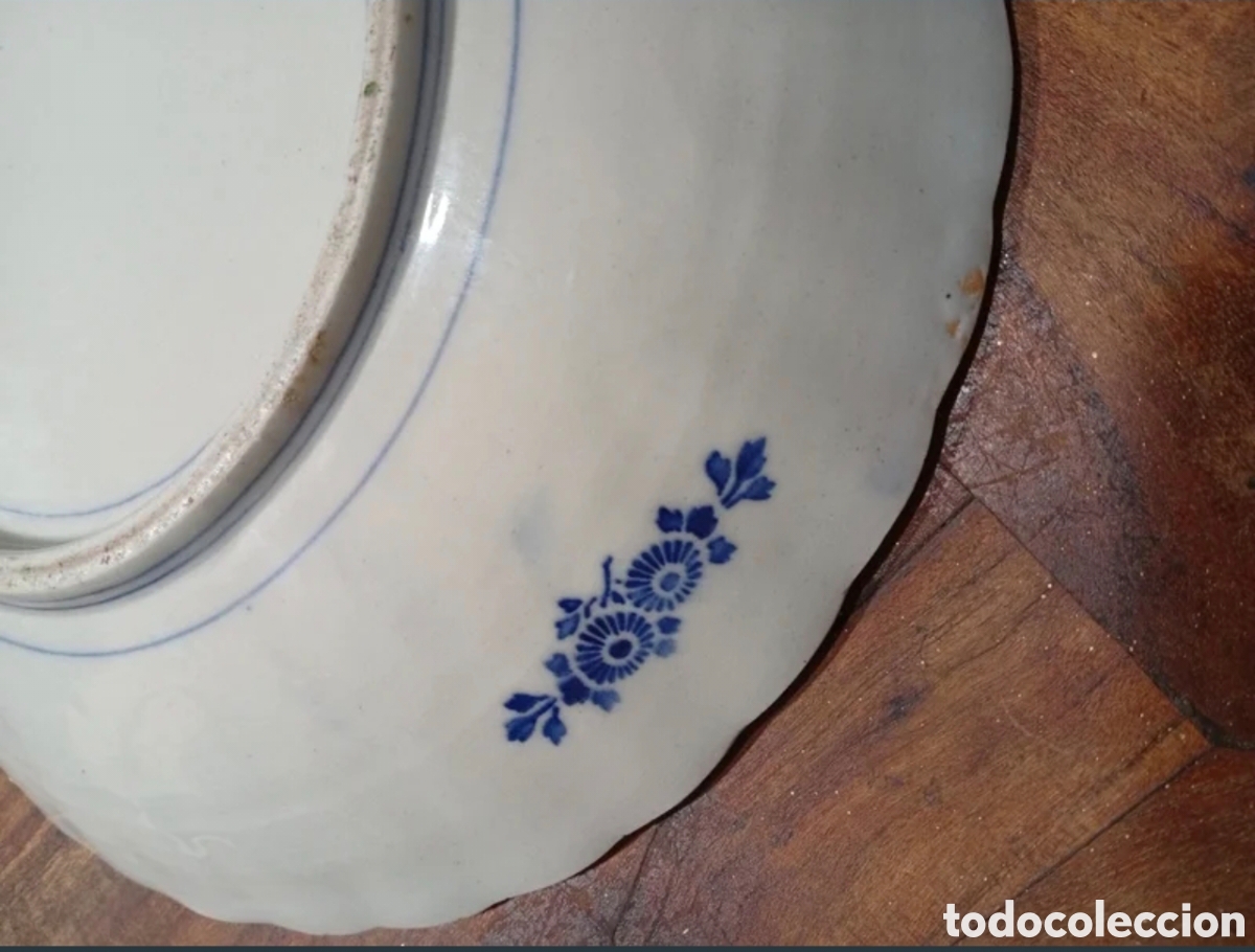 Antig&uuml;edades: Gran plato jap&oacute;n imari - Foto 4