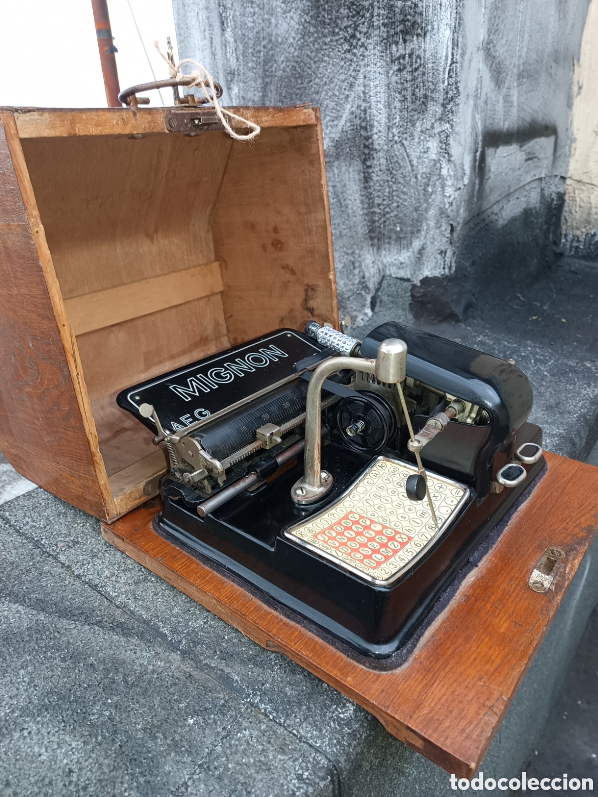 Antig&uuml;edades: Macchina per scrivere Mignon 3.