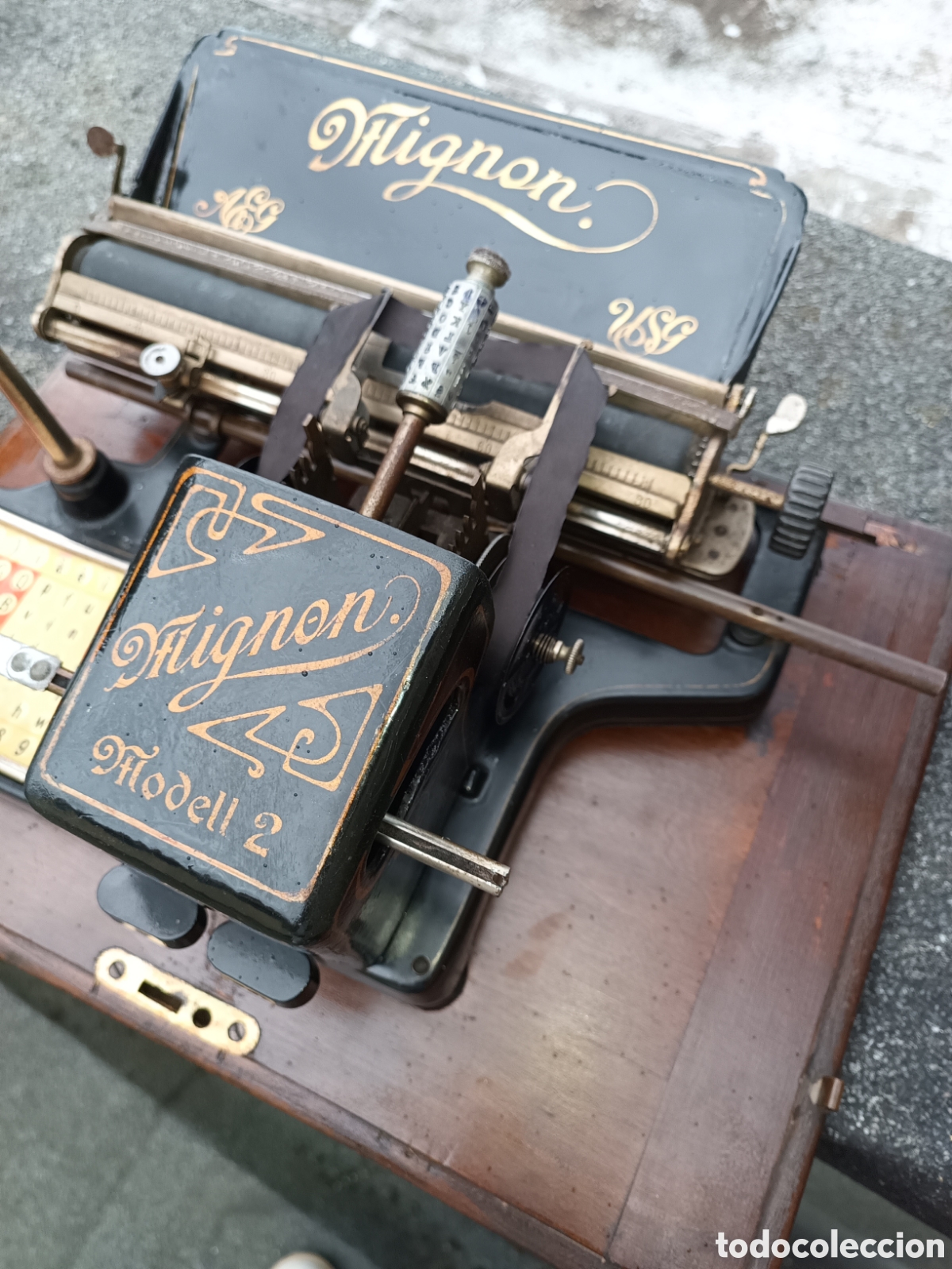 Antig&uuml;edades: MACCHINA PER SCRIVERE MIGNON 2.