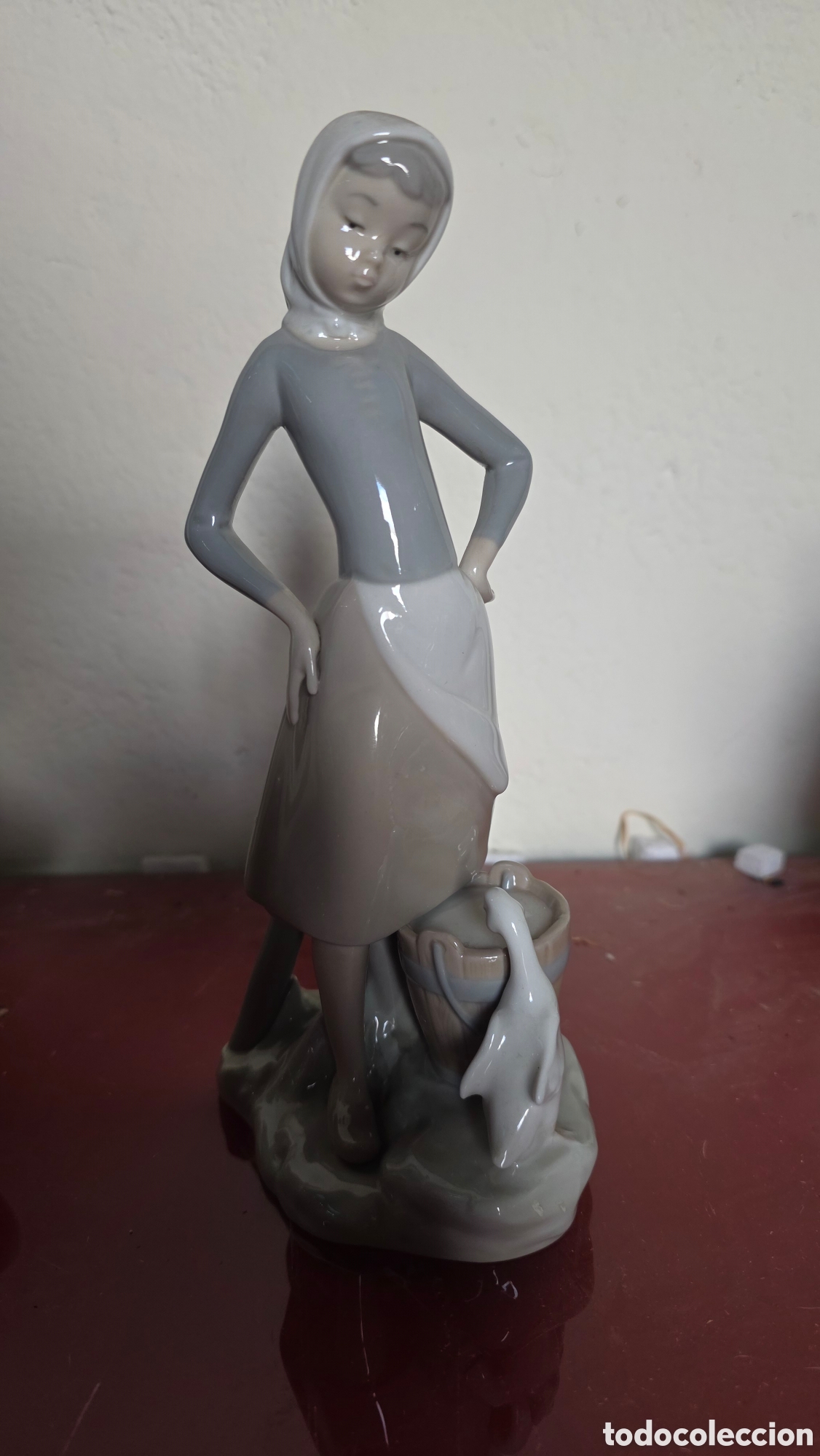 Antig&uuml;edades: Figura porcelana lladro