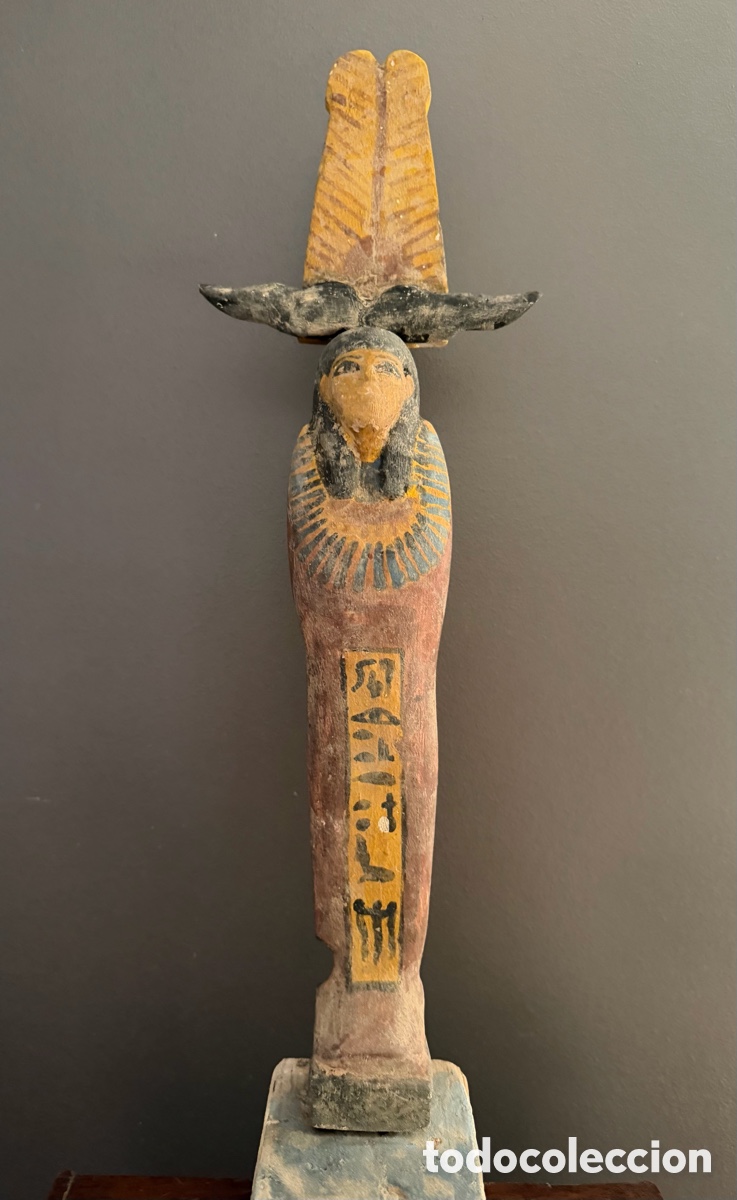 Antig&uuml;edades: Estatuilla de Ptah-Solar-Osiris