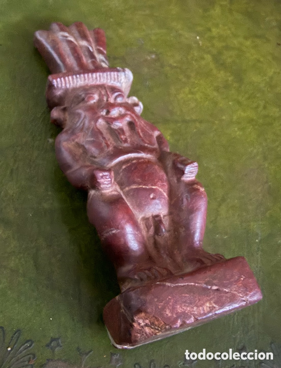 Antig&uuml;edades: Statuette of the god Bes &ndash; Jasper - Foto 5