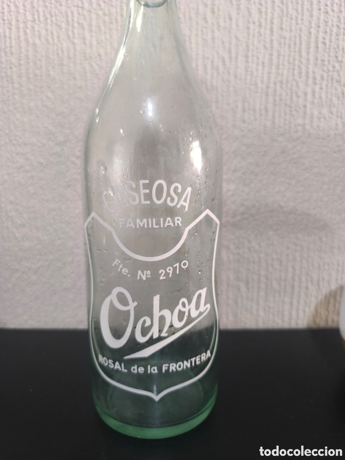Antig&uuml;edades: Botella antigua de gaseosa