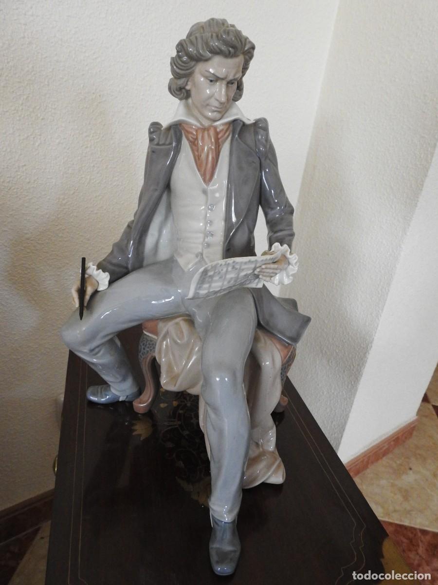 Antig&uuml;edades: Rare Figura Lladr&oacute; Beethoven Serie Limitada N&ordm; 733000 con Certificado Original - Ref 5339