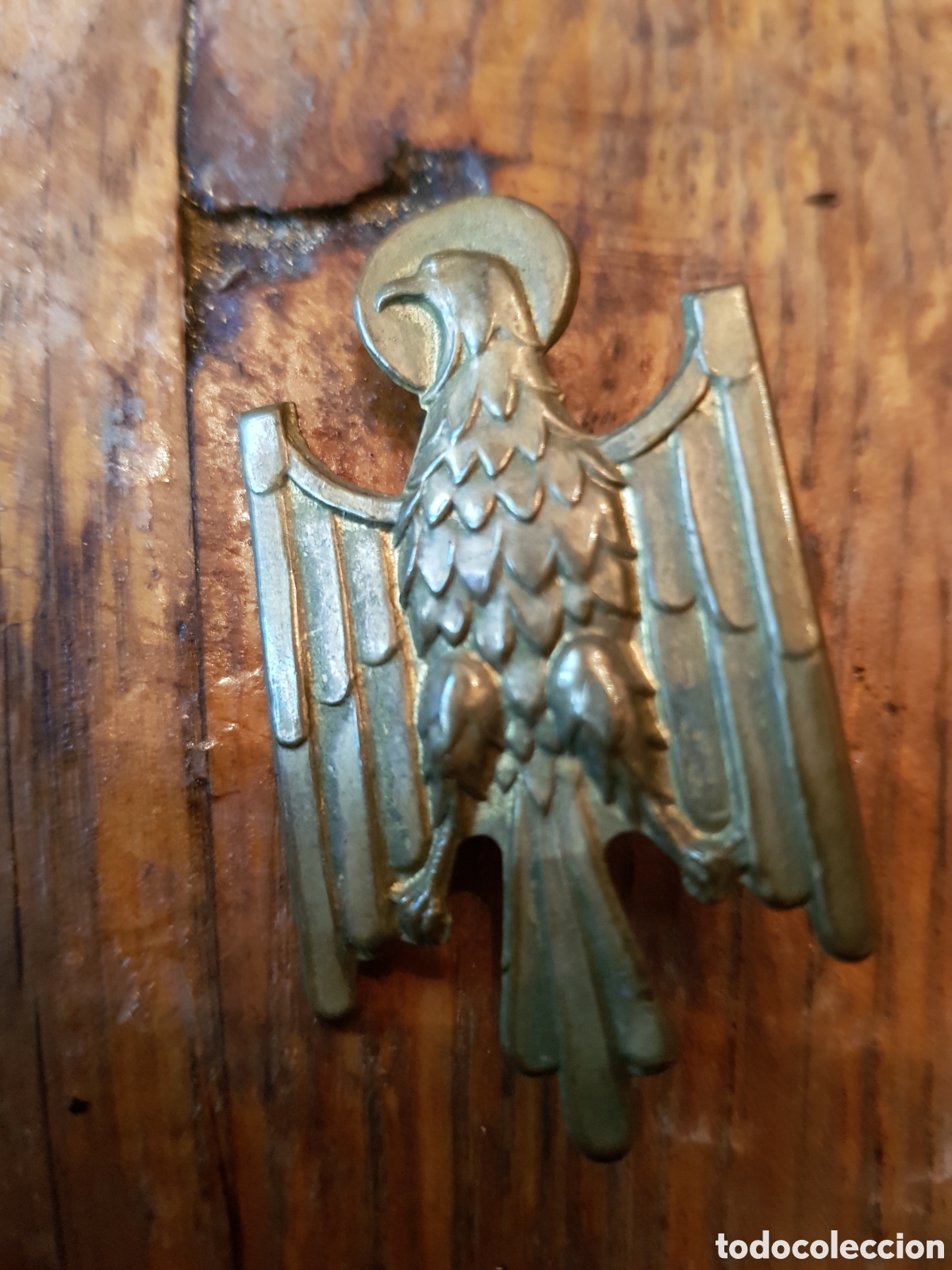 Antig&uuml;edades: ANTIGUA INSIGNIA AGUILA ANTIGUA POL&Iacute;CIA NACIONAL