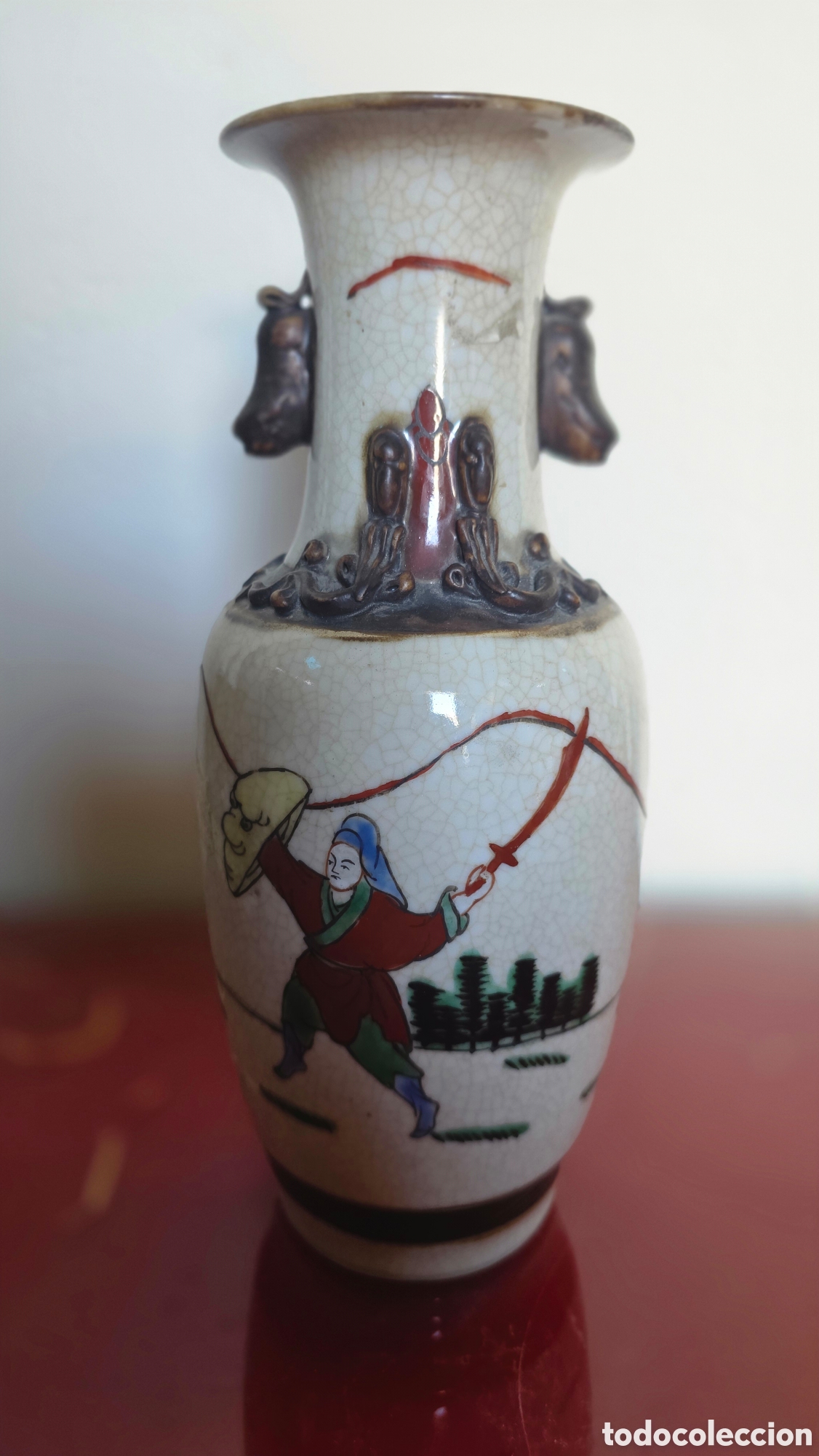 Antig&uuml;edades: Jarron porcelana china