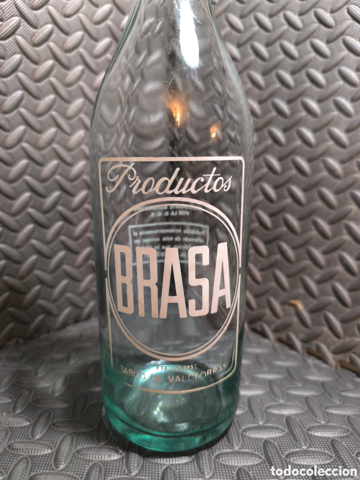 Antig&uuml;edades: Botella antigua de gaseosa