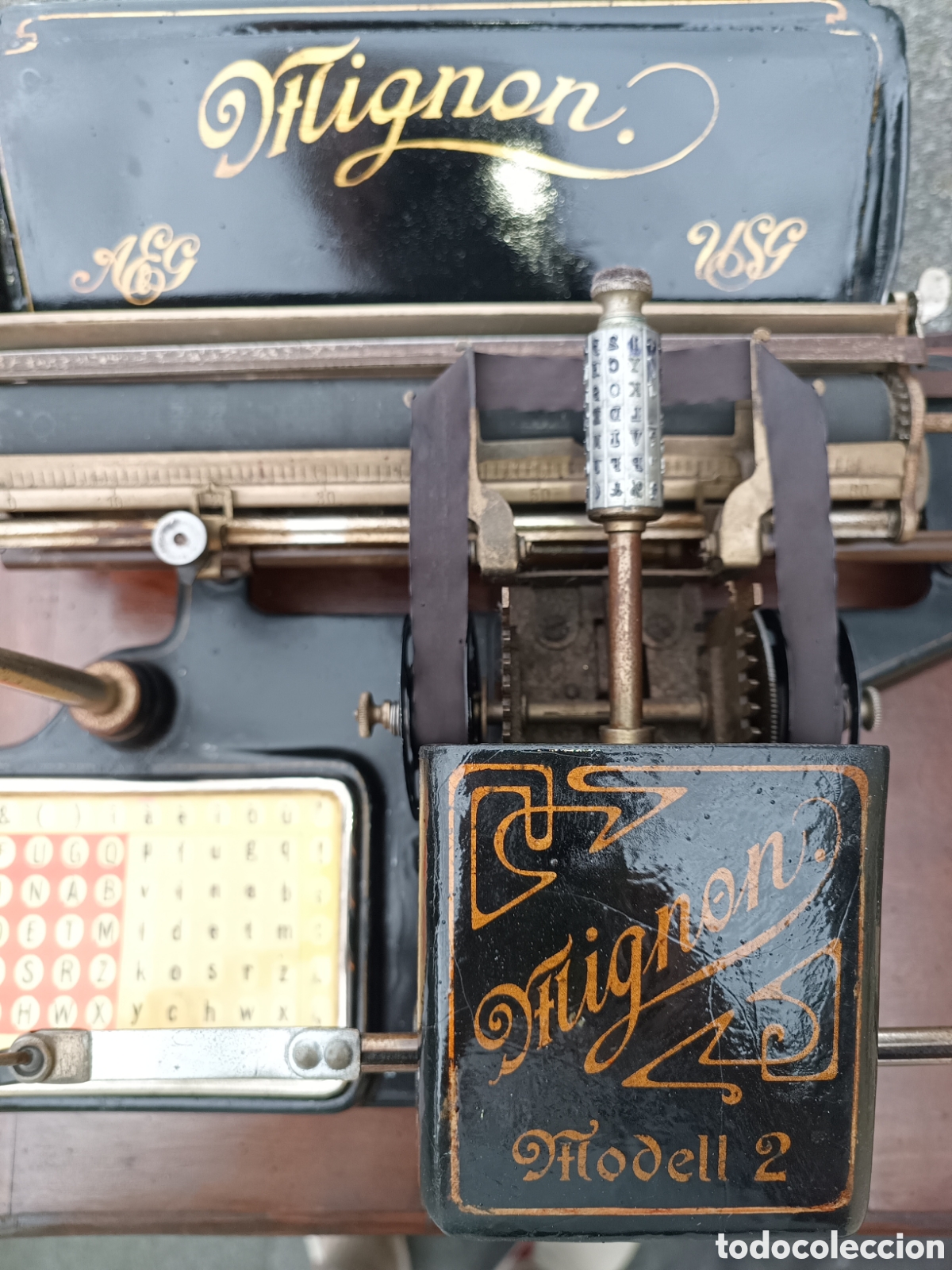 Antig&uuml;edades: MACCHINA PER SCRIVERE MIGNON 2. - Foto 7