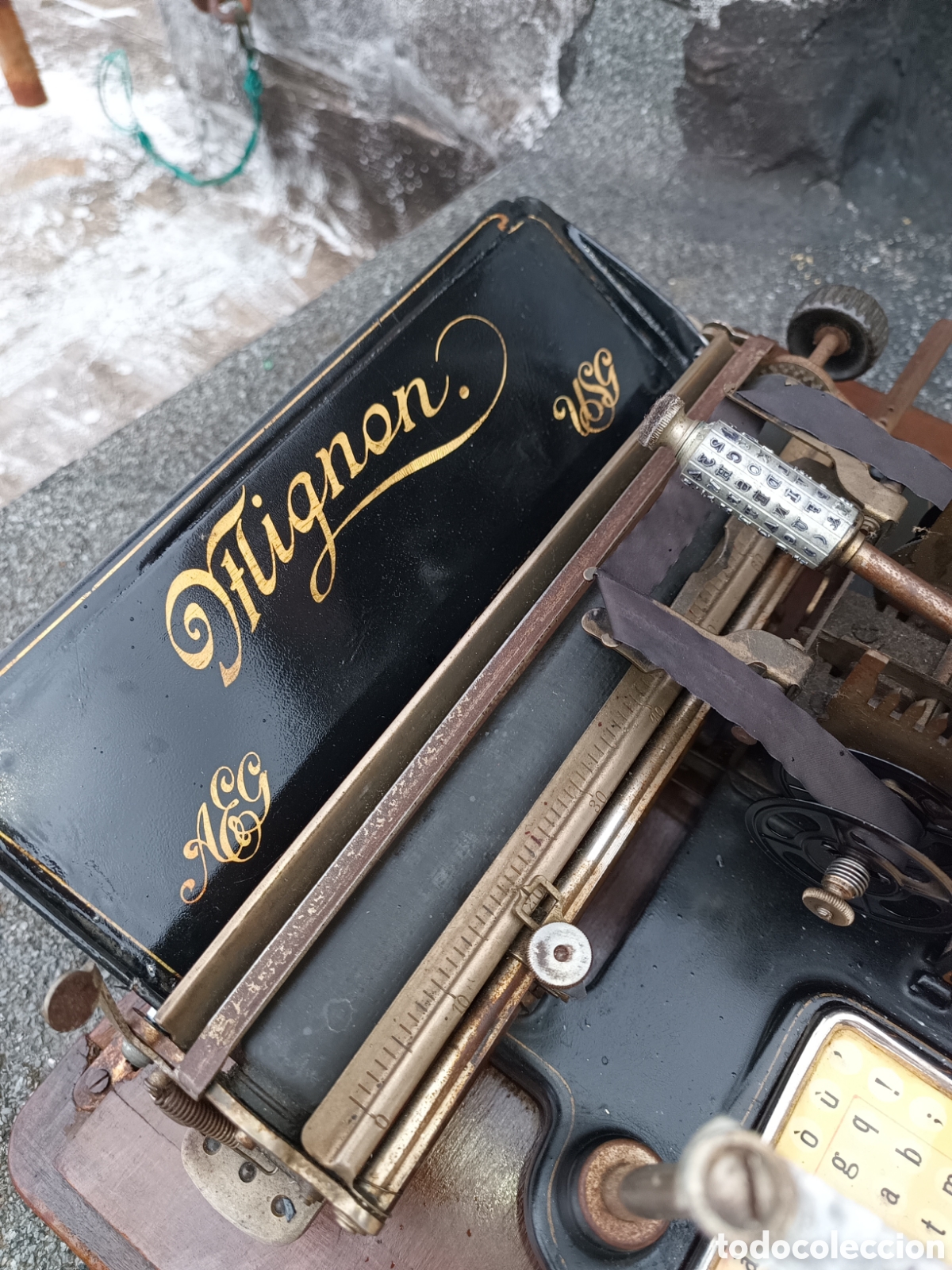 Antig&uuml;edades: MACCHINA PER SCRIVERE MIGNON 2. - Foto 9