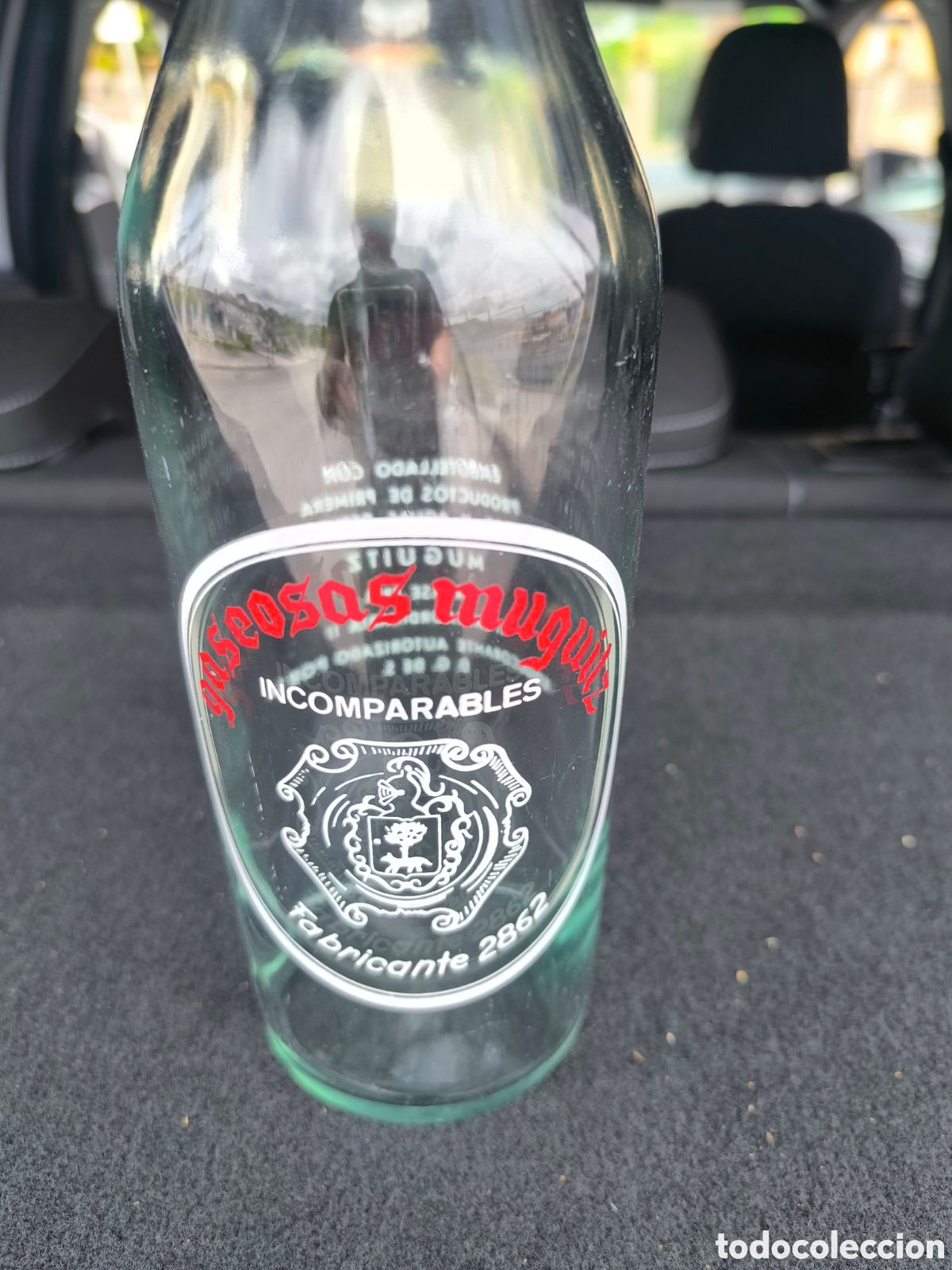 Antig&uuml;edades: Botella antigua de gaseosa