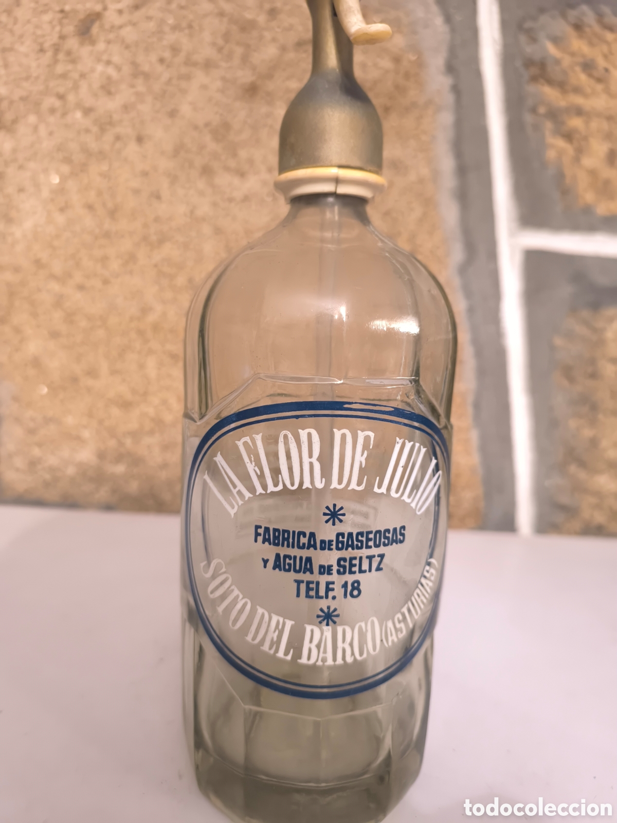 Antig&uuml;edades: Sif&oacute;n gaseosa antiguo