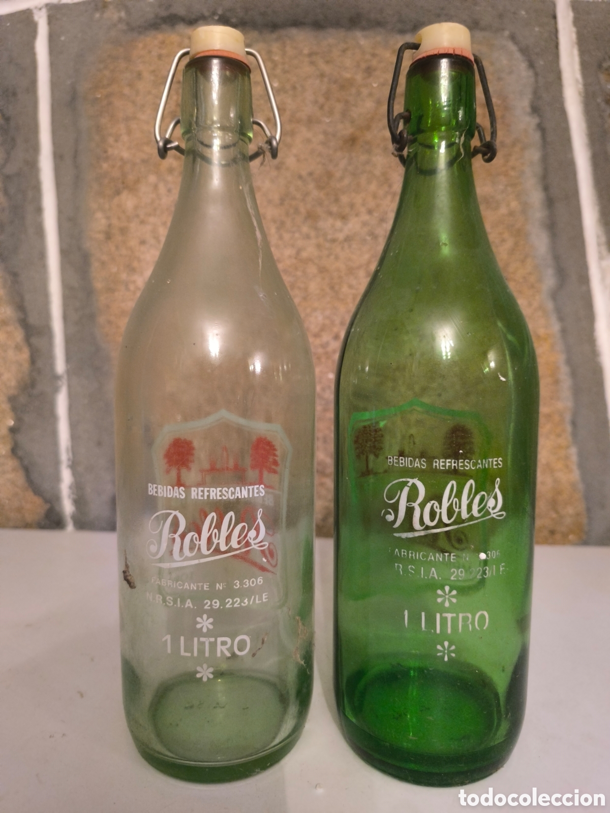 Antig&uuml;edades: Botellas antiguas de gaseosa - Foto 2