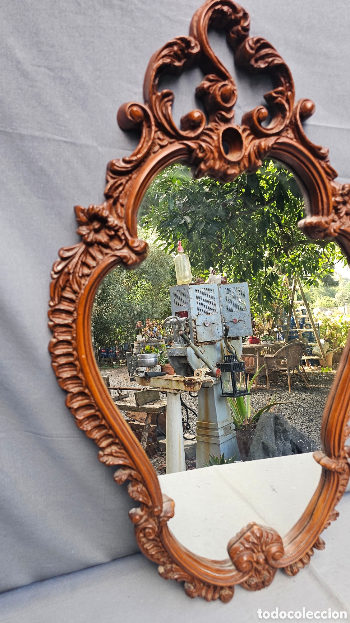 Antig&uuml;edades: Espejo estilo barroco - Foto 3