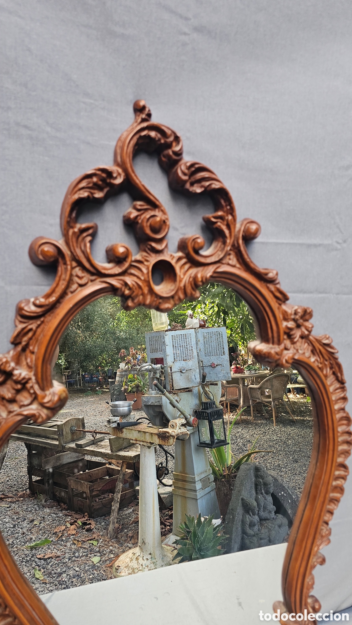 Antig&uuml;edades: Espejo estilo barroco - Foto 4