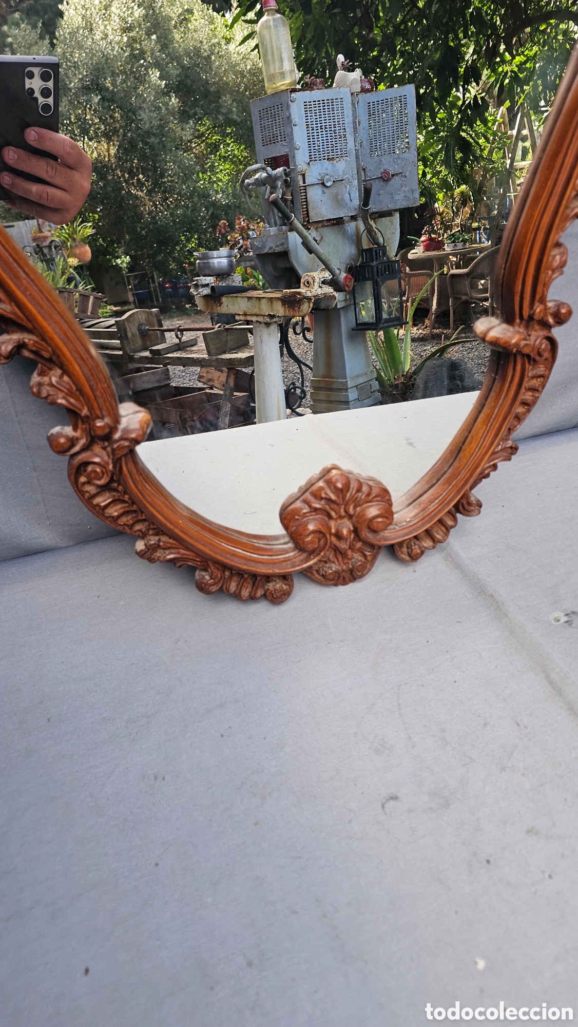 Antig&uuml;edades: Espejo estilo barroco - Foto 6