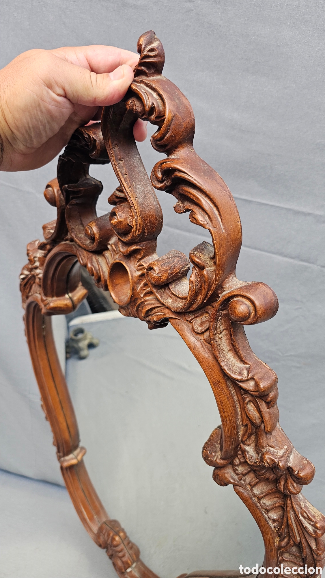 Antig&uuml;edades: Espejo estilo barroco - Foto 7