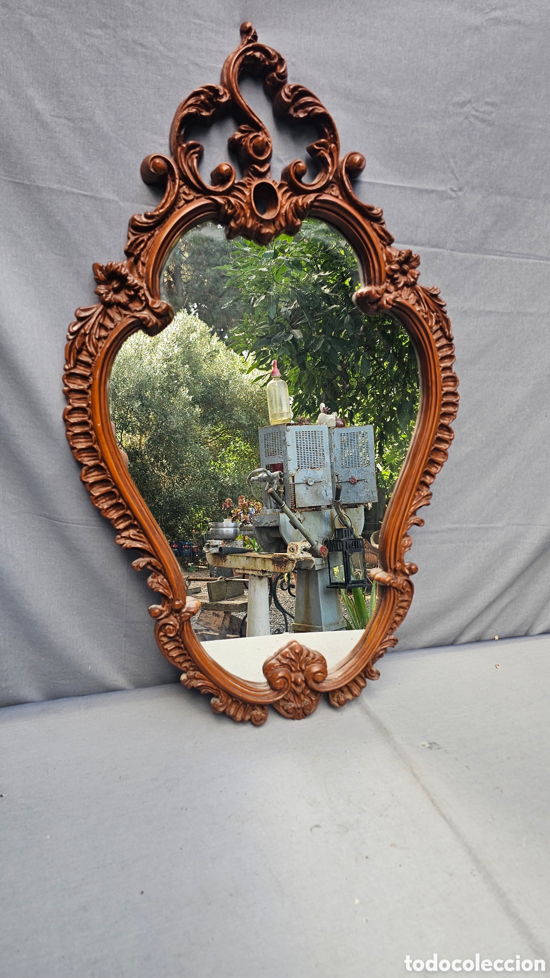 Antig&uuml;edades: Espejo estilo barroco - Foto 1