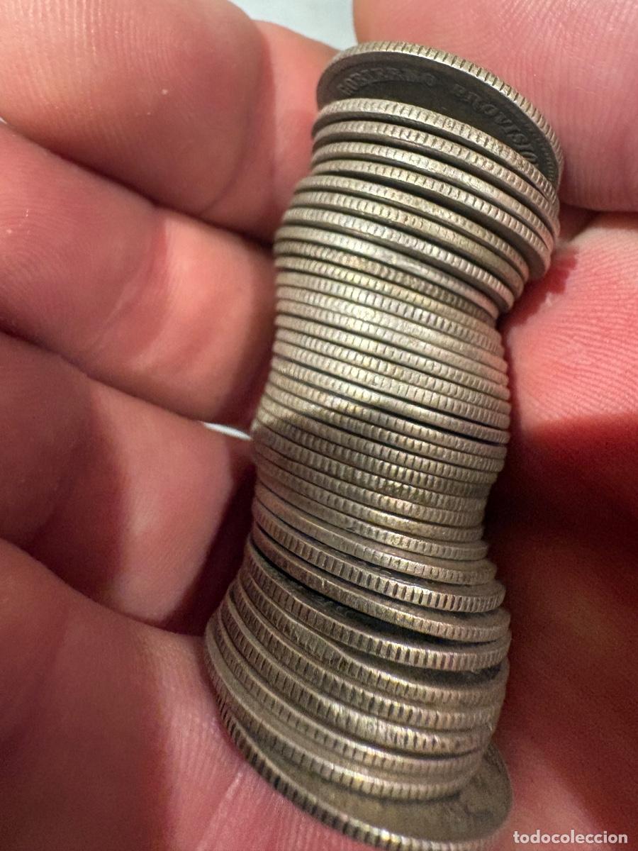 Antig&uuml;edades: Monedas de plata espa&ntilde;ola de inversi&oacute;n 167 g - Foto 4