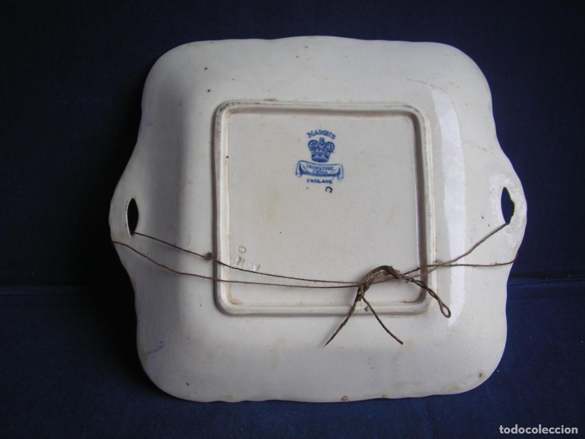 Antig&uuml;edades: BANDEJA PORCELANA INGLESA - Foto 2