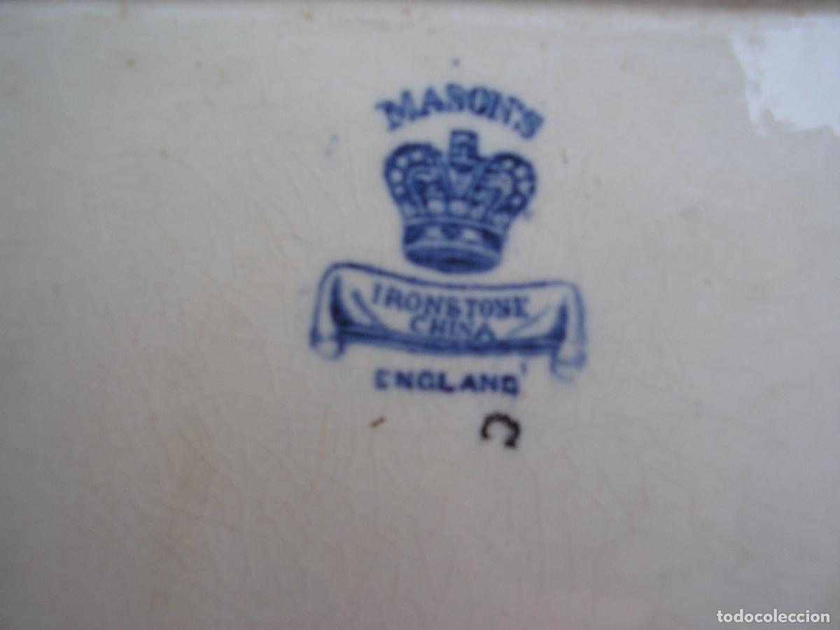 Antig&uuml;edades: BANDEJA PORCELANA INGLESA - Foto 3