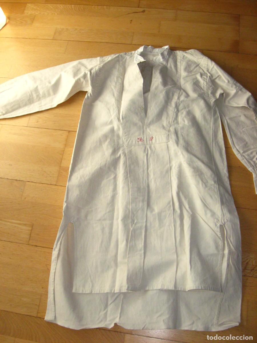 Antig&uuml;edades: CAMISA DE LINO ANTIGUA PARA HOMBRE, SXIX, INDUMENTARIA.