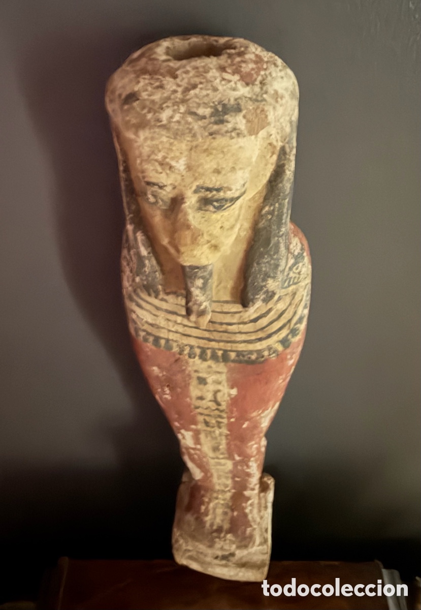 Antig&uuml;edades: Ptah - Solar - Osiris mummiform statuette - Foto 1