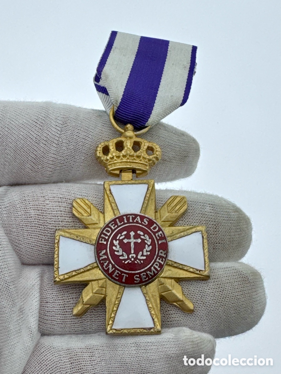 Antig&uuml;edades: Medalla Сruz de Fidelitas relaci&oacute;n militar,placa,orden&hellip;