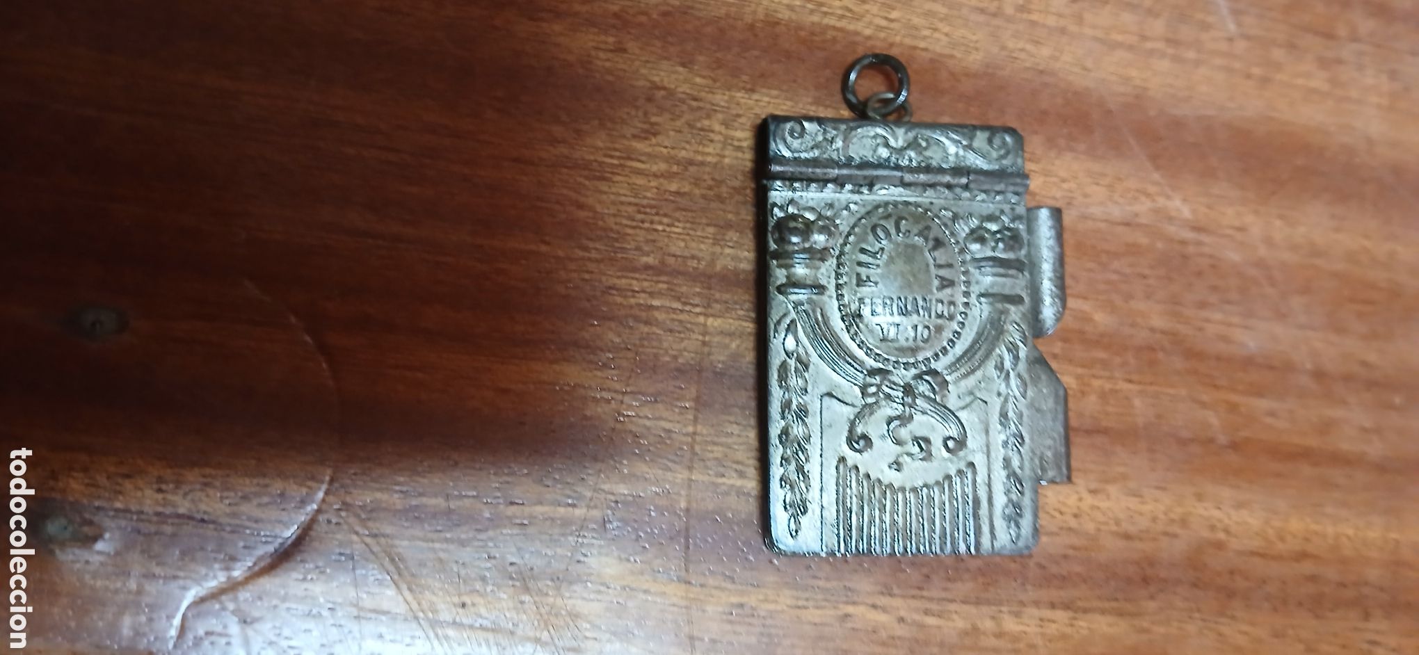 Antig&uuml;edades: PEQUE&Ntilde;O CARNET DE BAILE GRABADO