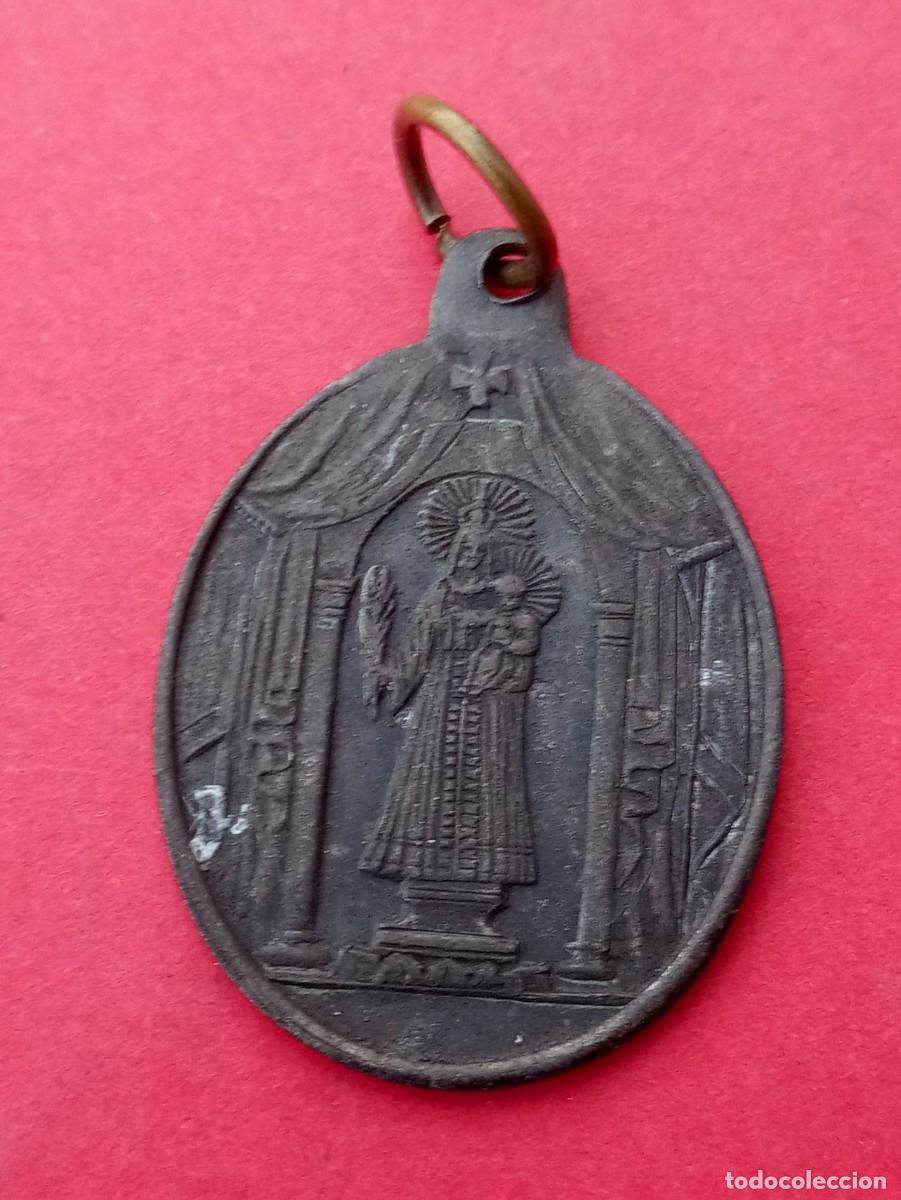 Antig&uuml;edades: Medalla Siglo XIX - XX Virgen de Meritxell. Andorra. Muy Rara.
