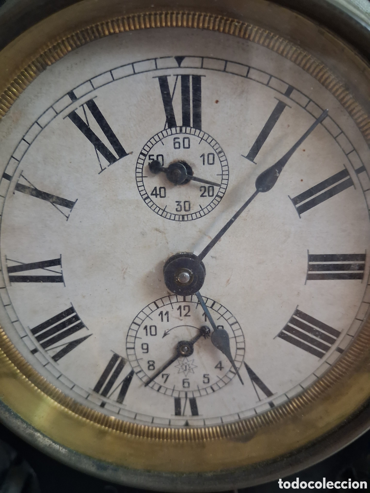 Antig&uuml;edades: Reloj antiguo de sobremesa - Foto 6