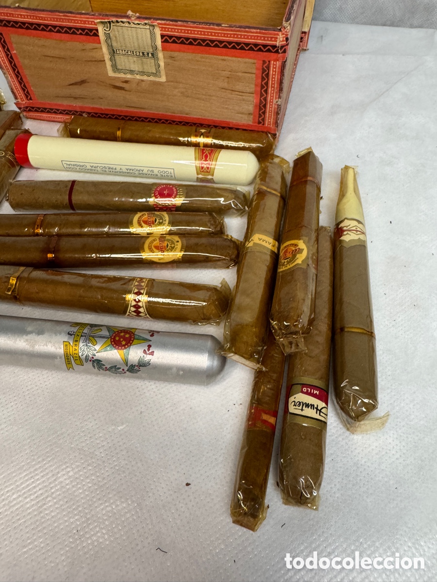 Antig&uuml;edades: Lote de puros y tabaco - Foto 11