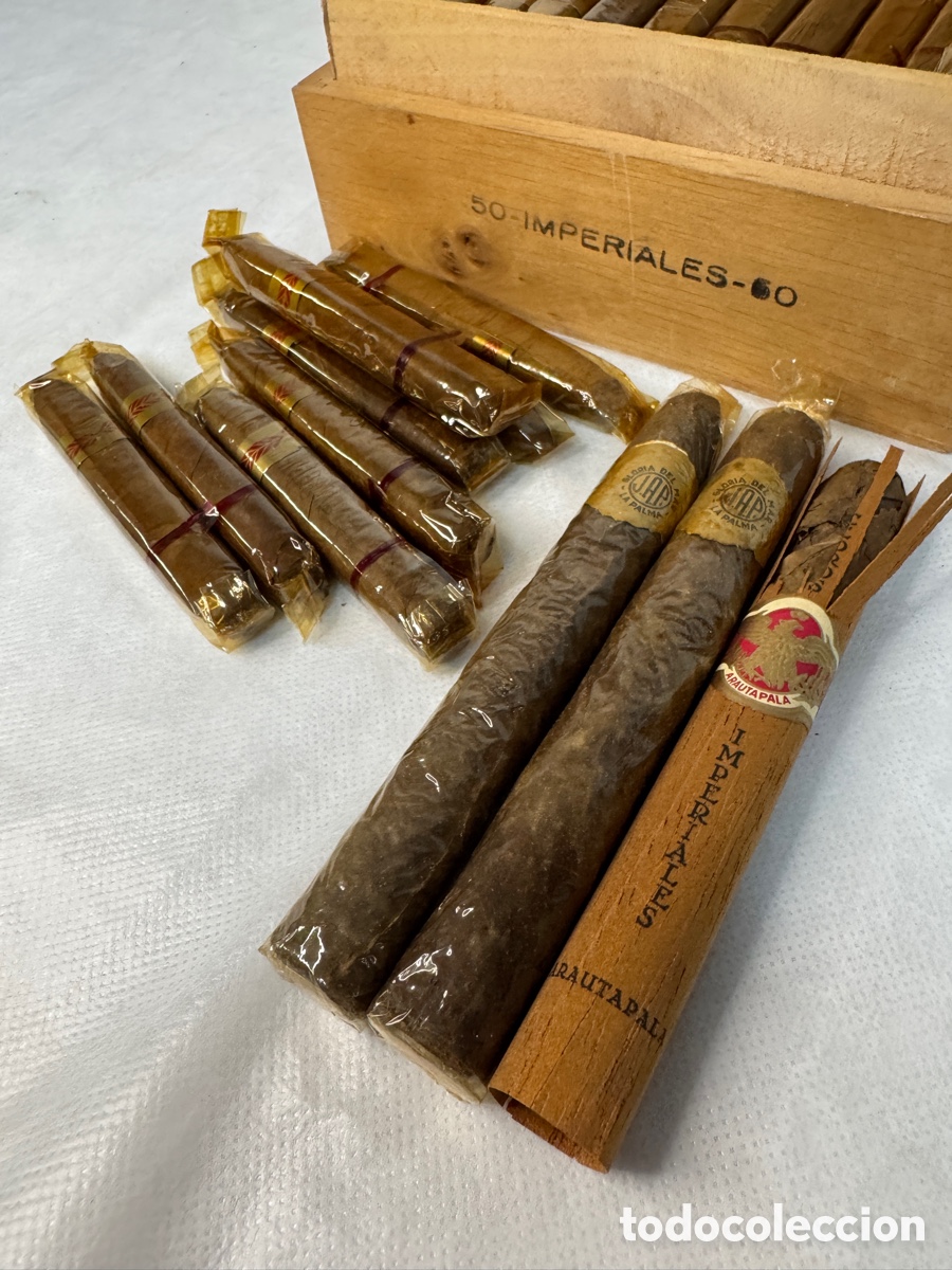 Antig&uuml;edades: Lote de puros y tabaco - Foto 15